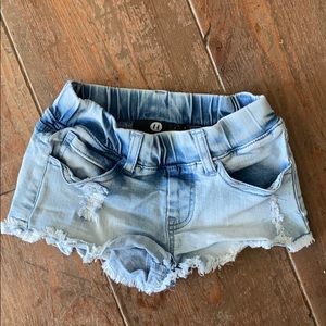 Beau Hudson distressed denim shorts